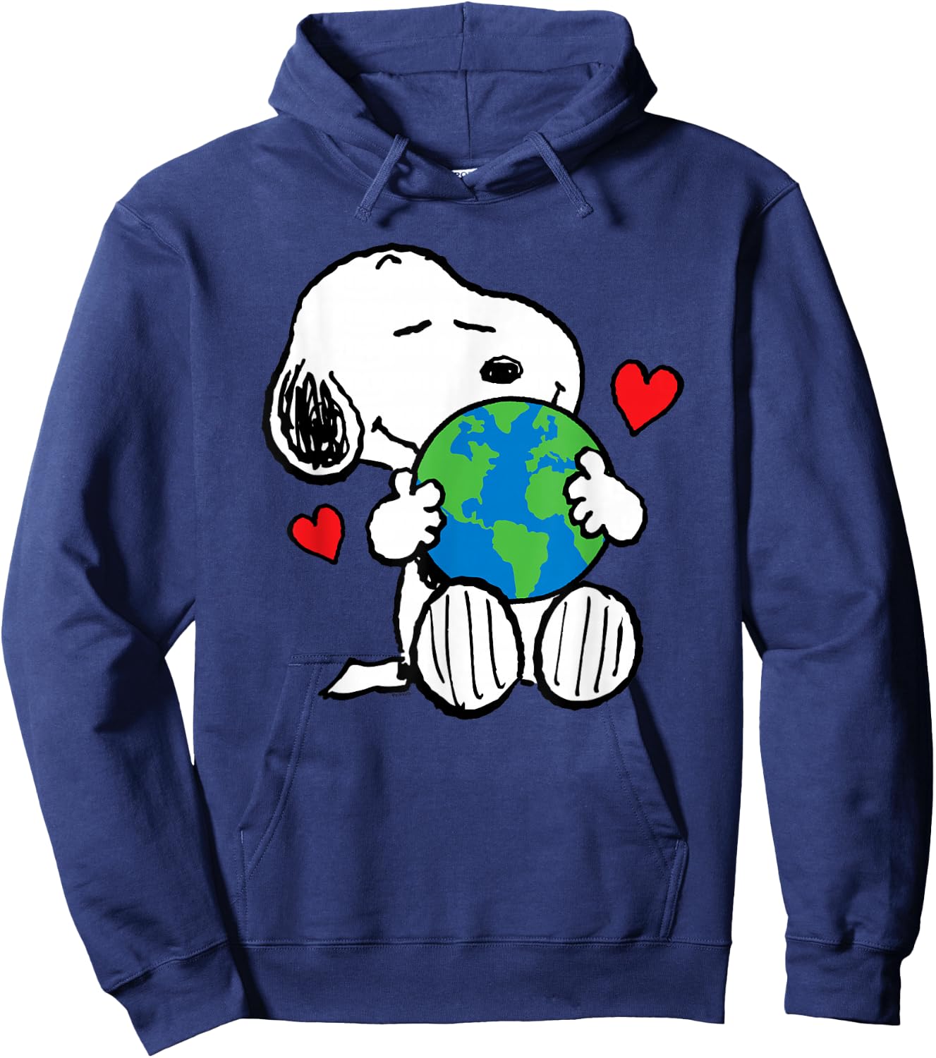 Peanuts Earth Day Hoodie - Hoodie | Navy