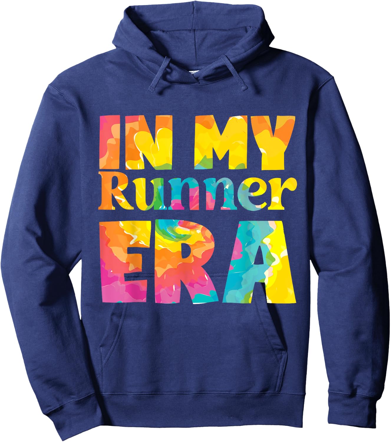 In My Runner Era Hoodie - Hoodie | Navy