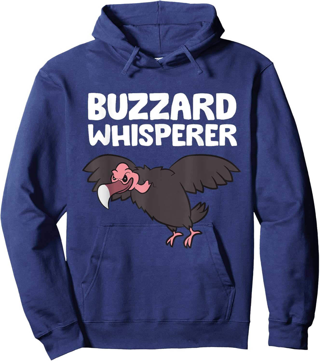 Buzzard Whisperer Funny Turkey Vulture Hoodie - Hoodie | Navy