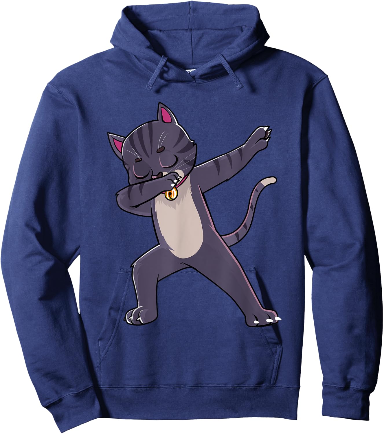 Dabbing Cat Kitten Kitty Men Women Kids Hoodie - Hoodie | Navy
