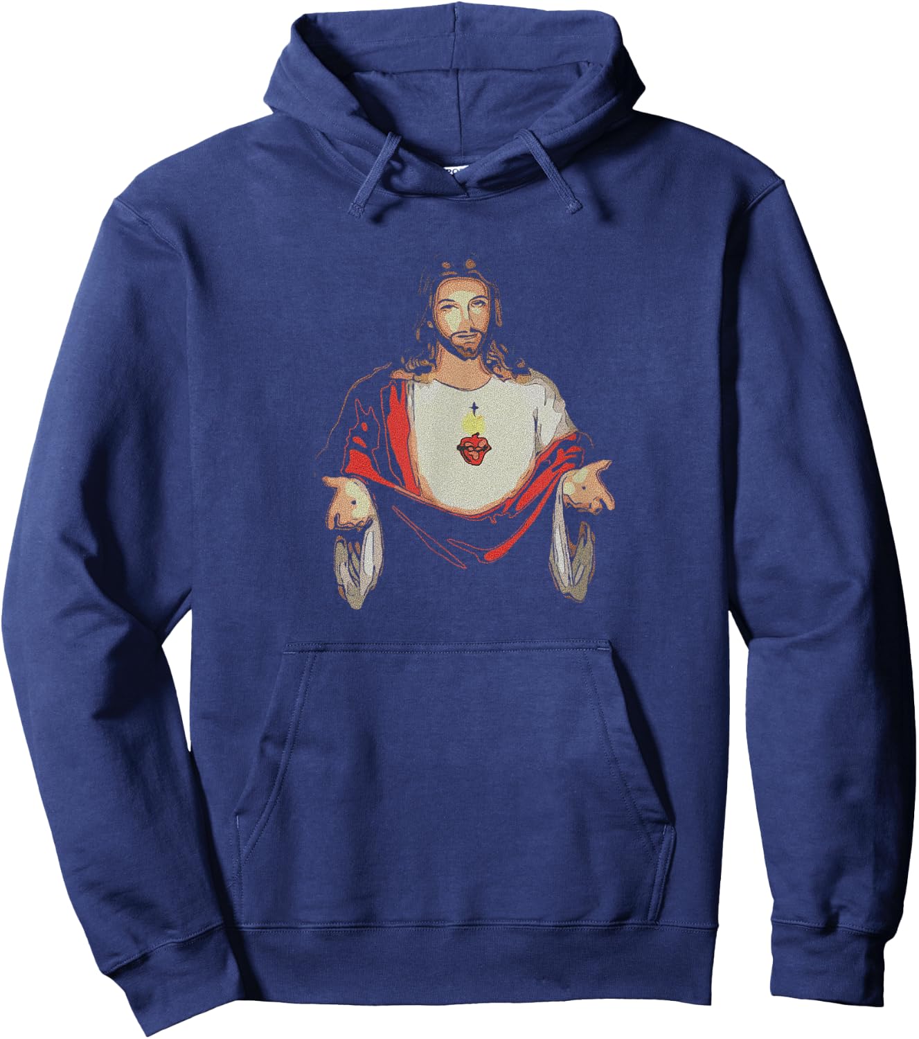 Christian Jesus design Hoodie - Hoodie | Navy