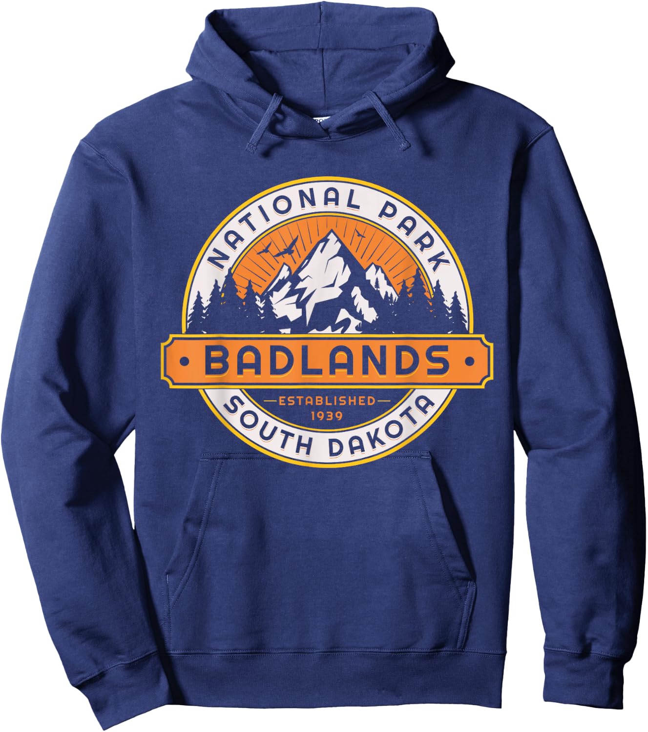 Badlands National Park Hoodie - Hoodie | Navy