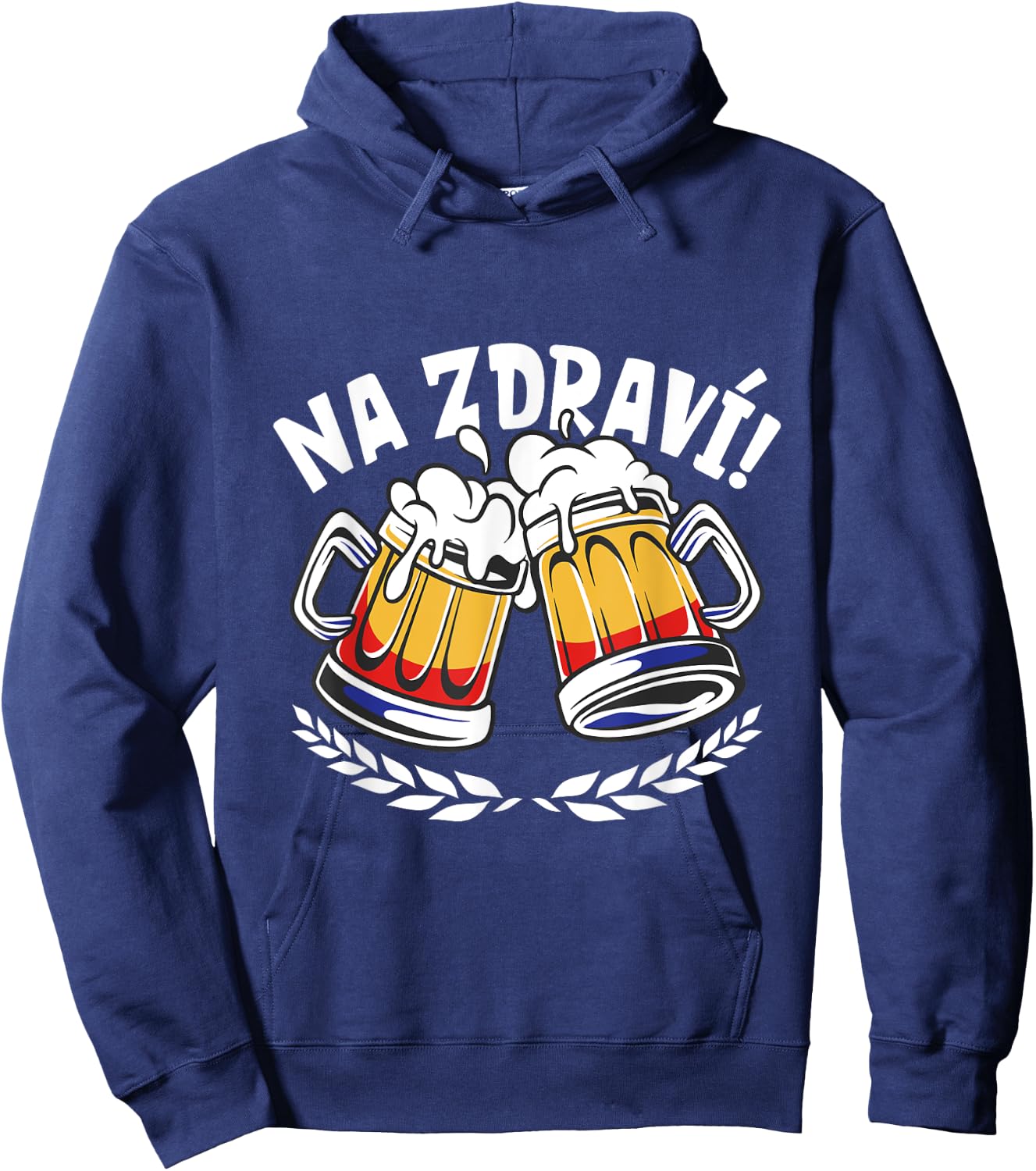 Na Zdravi - Czech toast Hoodie - Hoodie | Navy