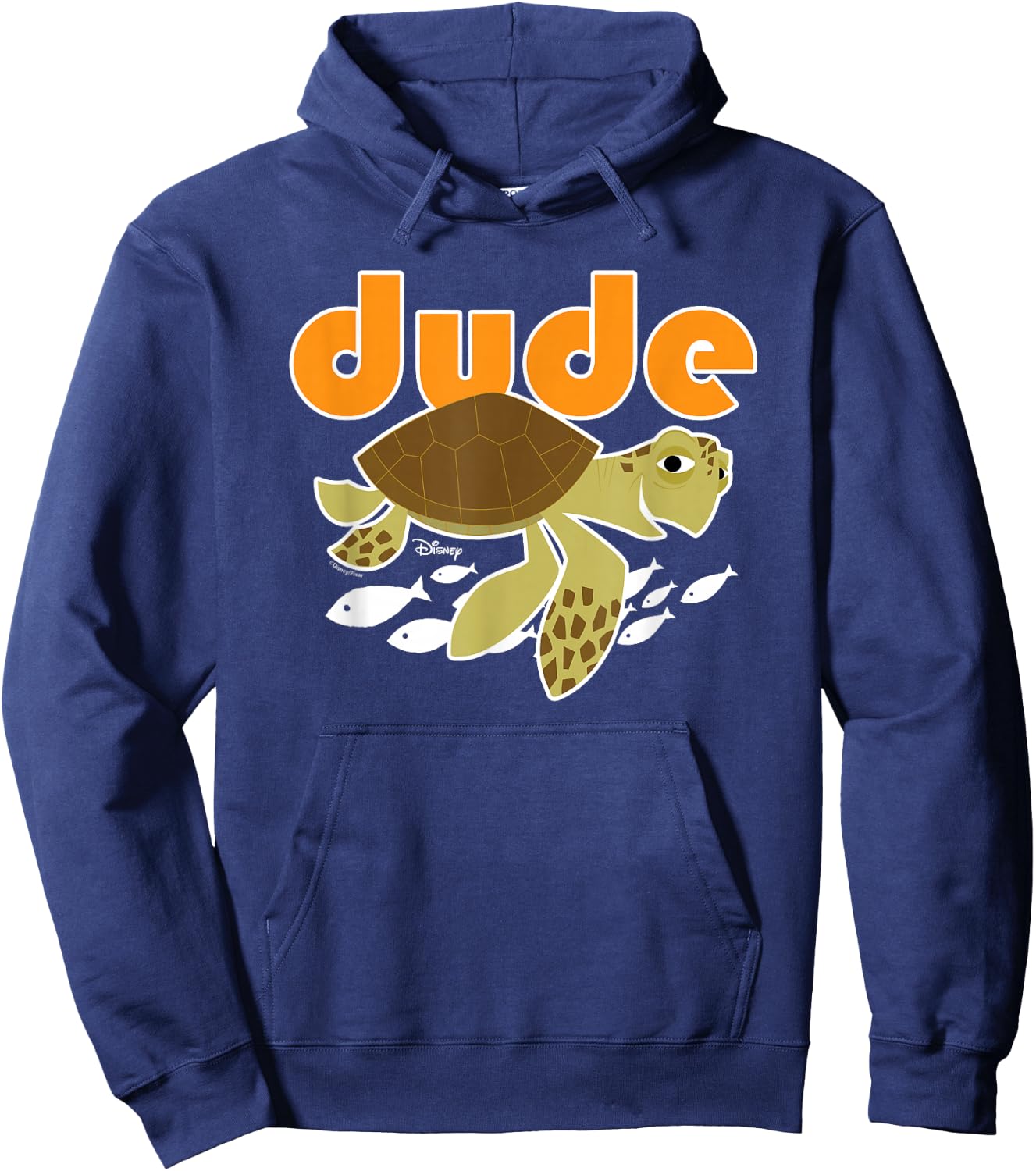 Finding Nemo - Crush Turtle Dude Hoodie - Hoodie | Navy