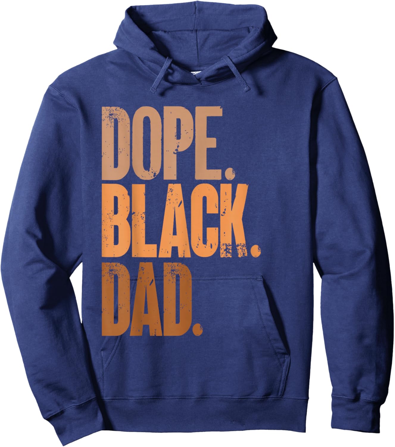 Fathers Day Dope Black Dad Black Dad Hoodie - Hoodie | Navy
