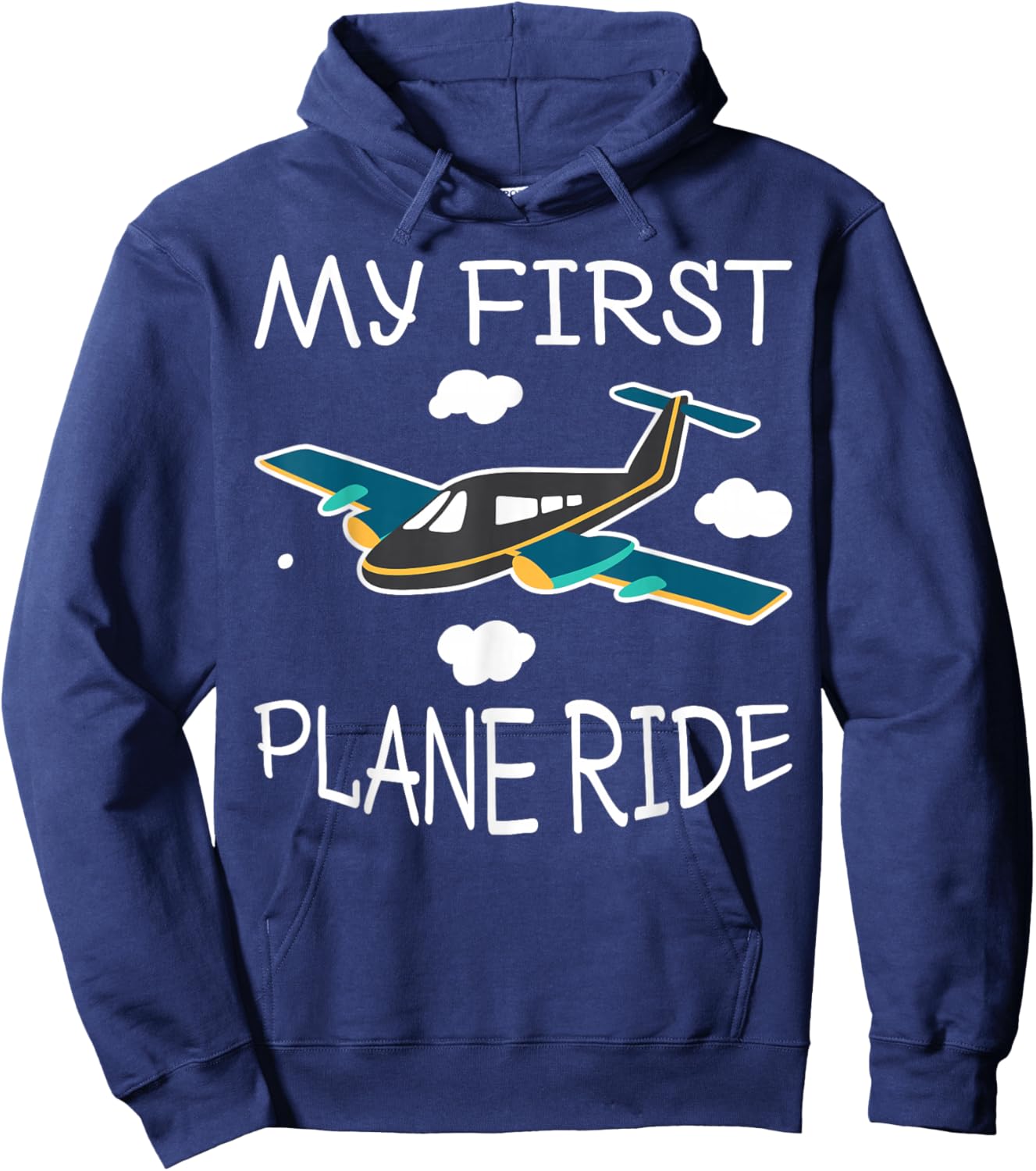 My First Plane Ride Hoodie - Hoodie | Navy