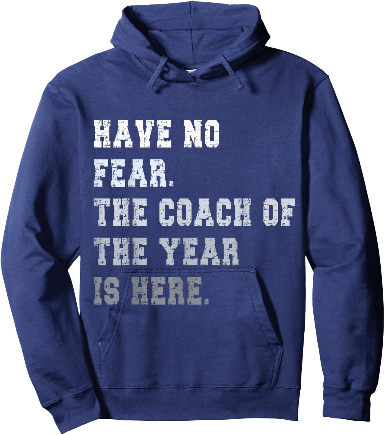 Coach of the year coaching Dad coach Hoodie - Hoodie | Navy