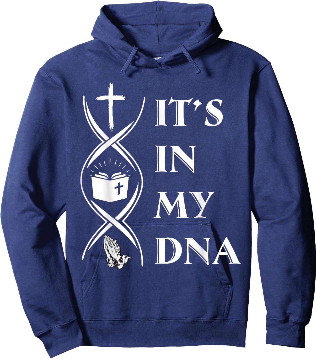 It's In My DNA Funny Hoodie - Hoodie | Navy
