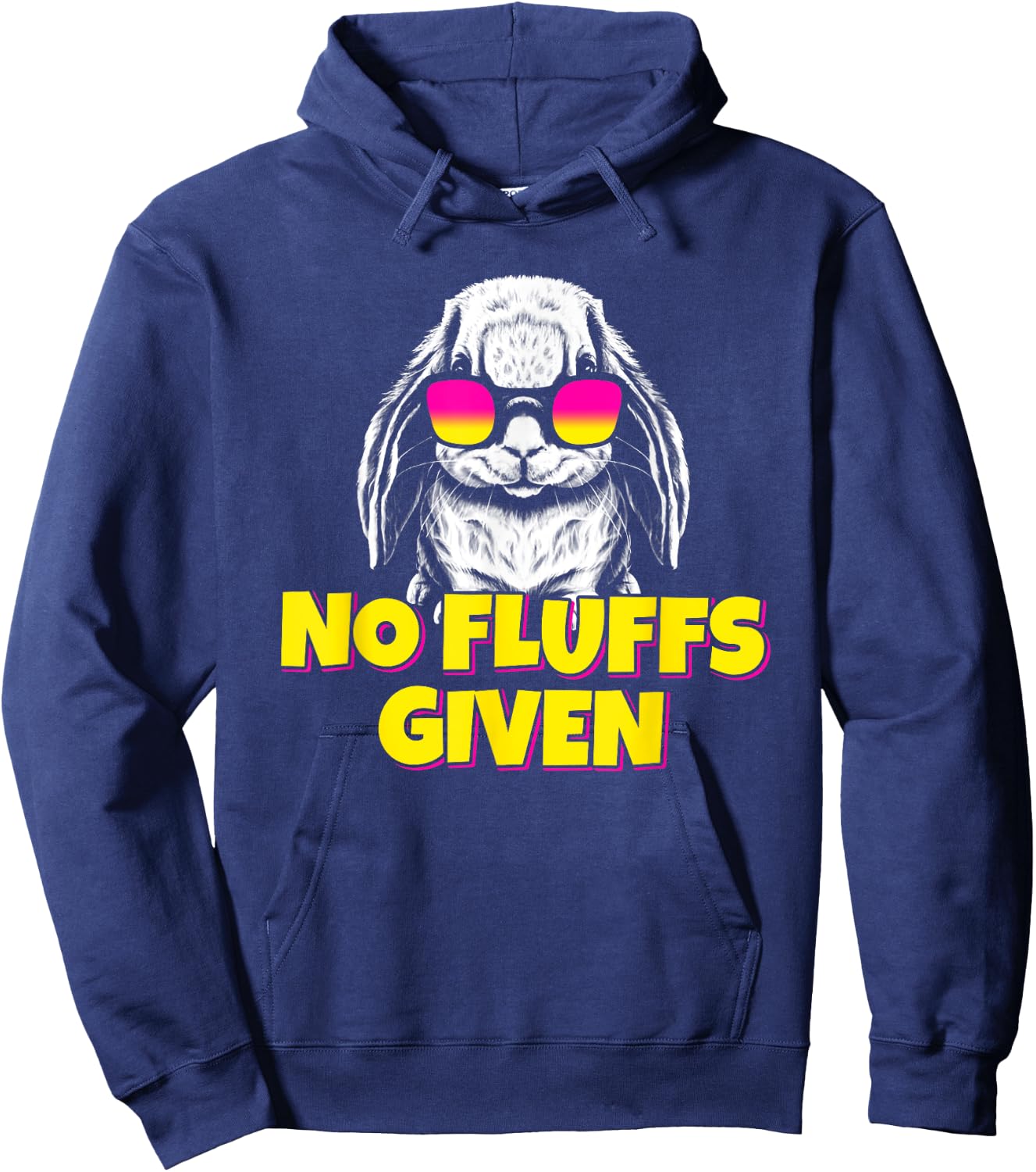 Holland Lop Bunny Hoodie - Hoodie | Navy