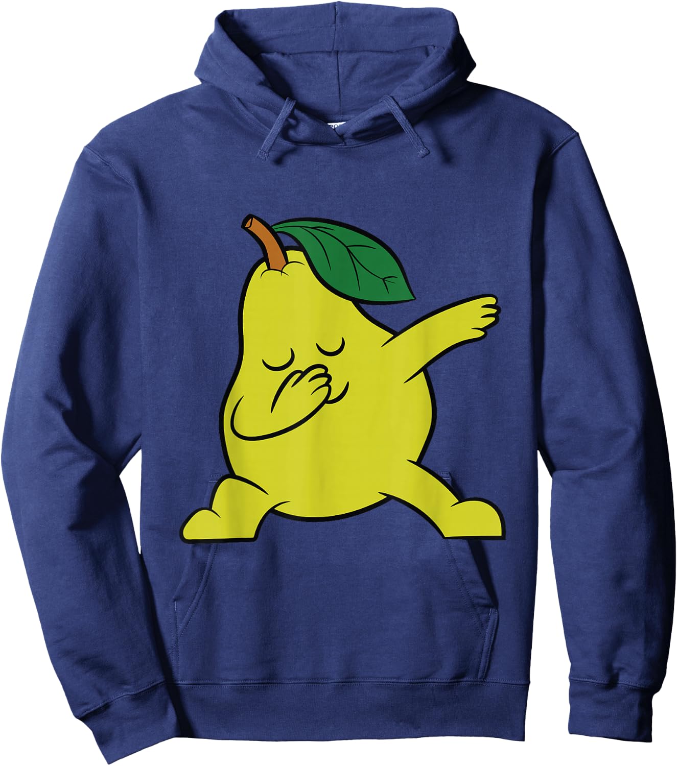 Pear Fruit Summer Cute Dabbing Pear Hoodie - Hoodie | Navy