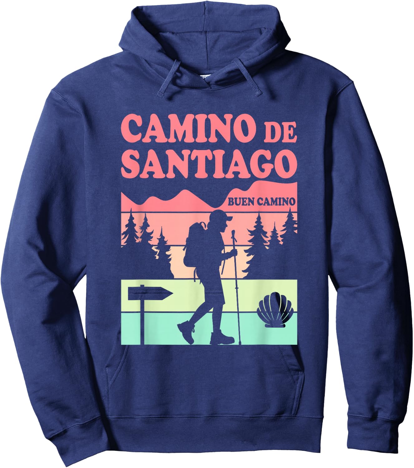 Camino de Santiago Hoodie - Hoodie | Navy