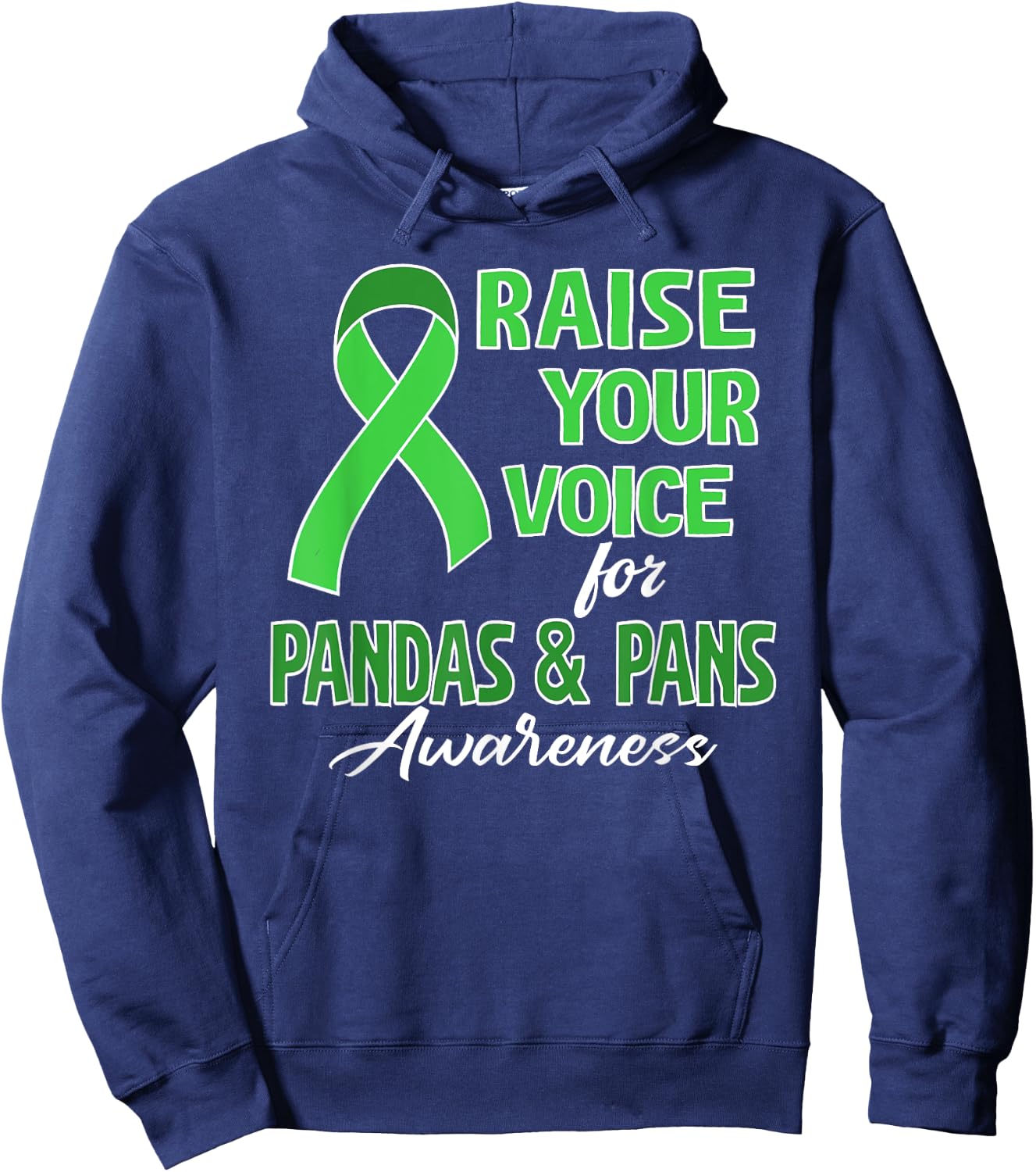 Pandas Pans Awareness Hoodie - Hoodie | Navy
