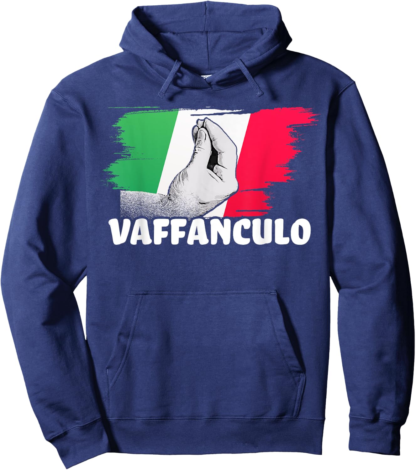 Vaffanculo Italian Italian Funny Saying Hoodie - Hoodie | Navy