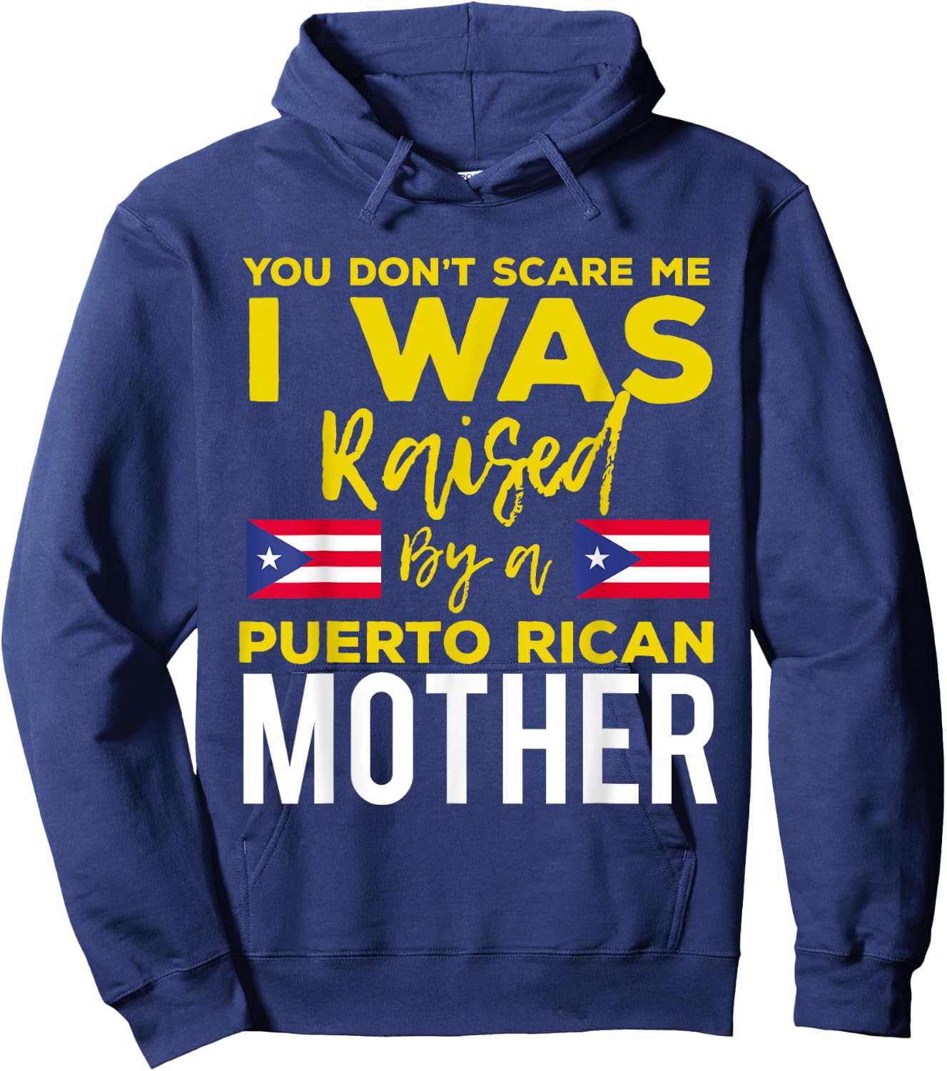 Puerto Rican Joke Quote Puerto Rico Pride Hoodie - Hoodie | Navy