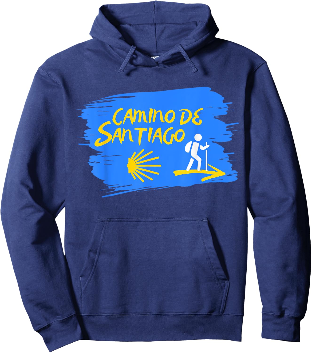 CAMINO DE SANTIAGO Pilgrimage Souvenir Hoodie - Hoodie | Navy