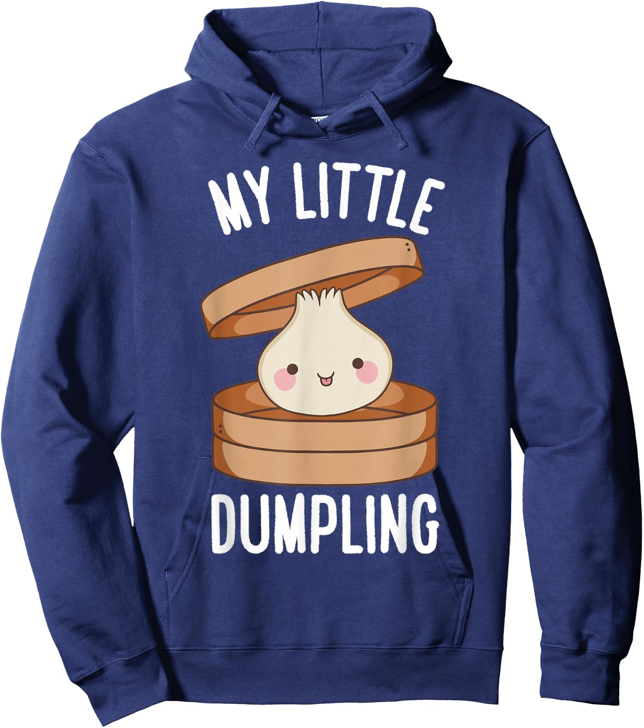 My Little Dumpling Dumpling Chinese Cuisine Hoodie - Hoodie | Navy
