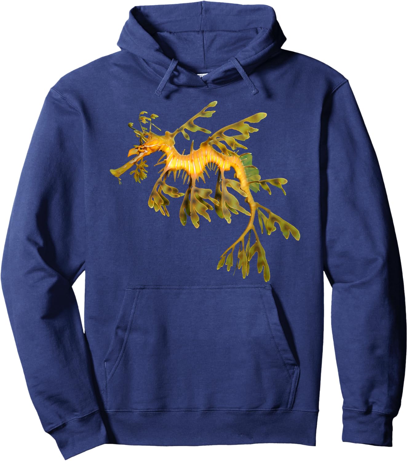 Seahorse Leafy Seadragon Hoodie - Hoodie | Navy