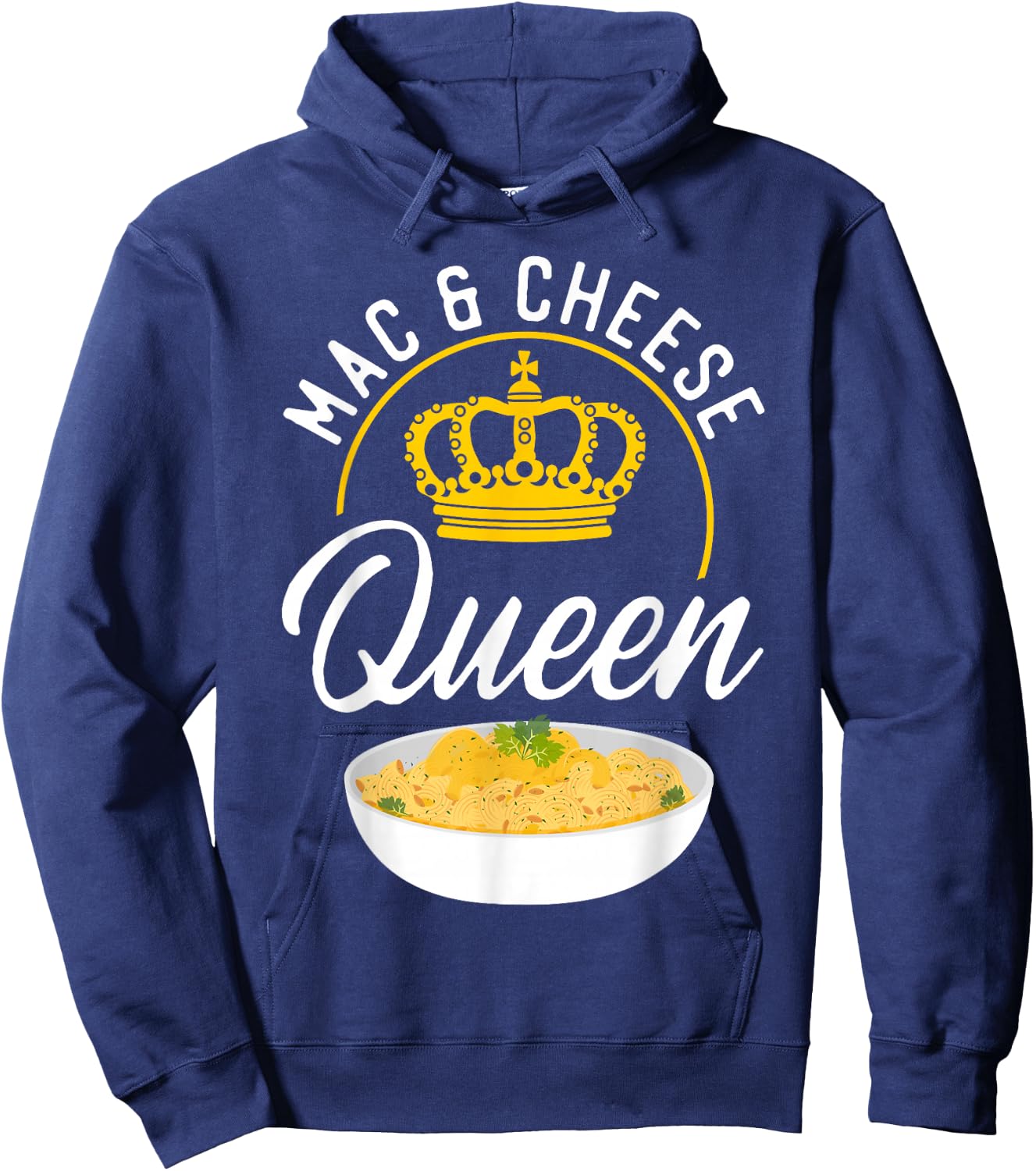 Mac And Cheese Queen Mac & Cheese Queen Hoodie - Hoodie | Navy