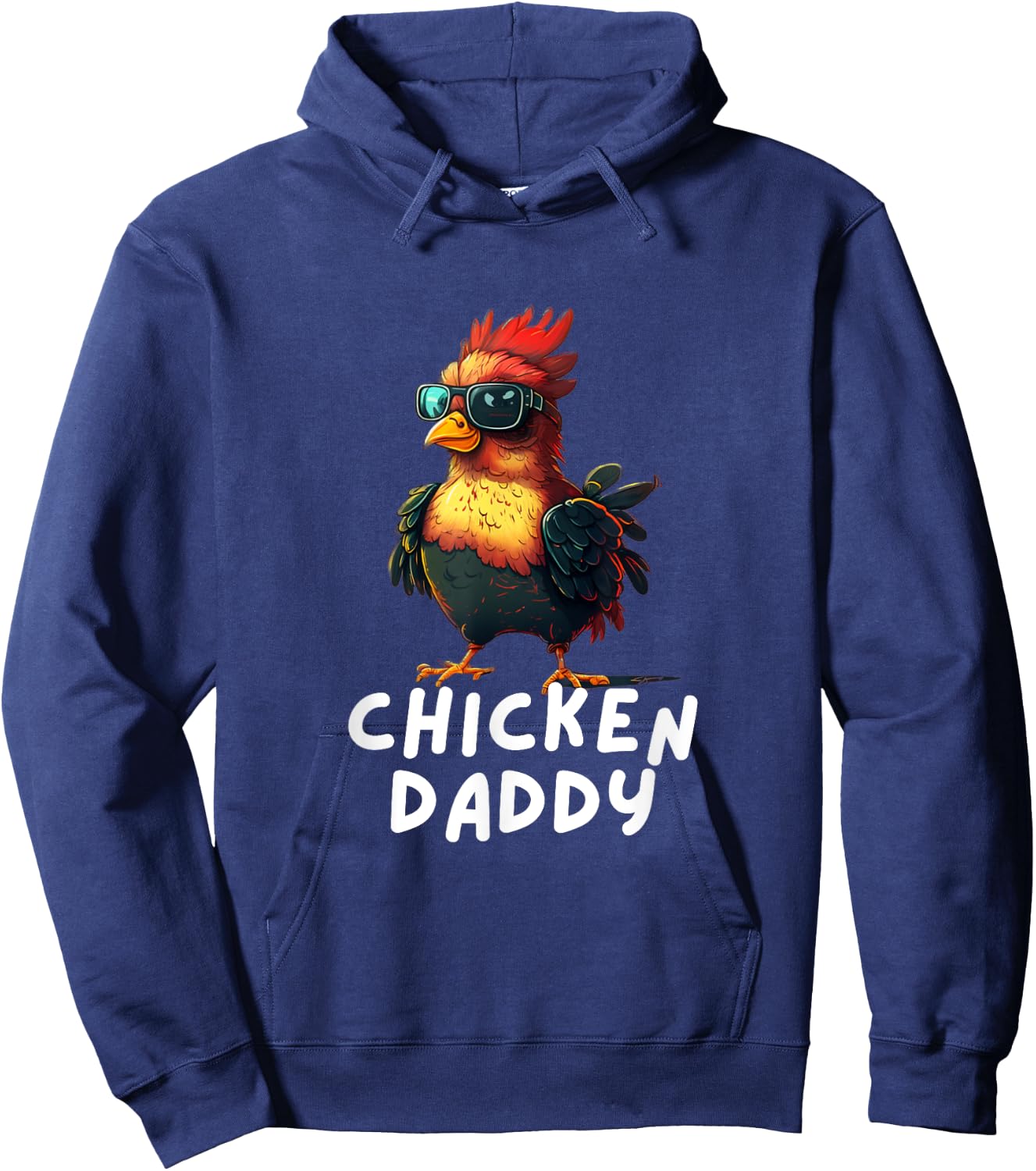 Chicken Daddy Funny Chicken Coop Hendl Chickens Hoodie - Hoodie | Navy