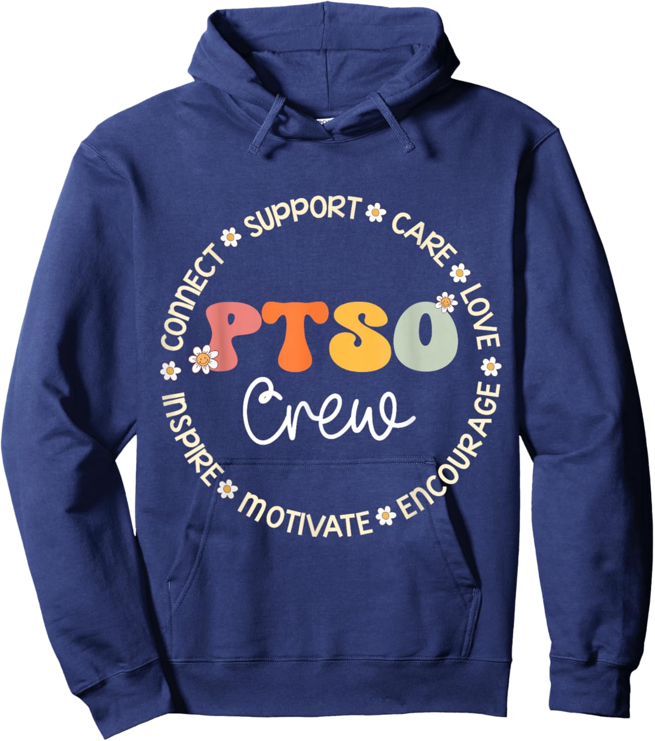 PTSO Crew Appreciation Week Back to School Hoodie - Hoodie | Navy