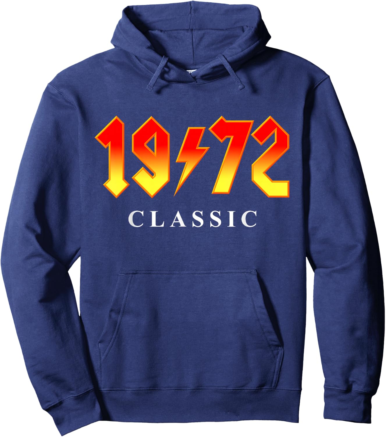1972 Classic Rock 50th Birthday Hoodie - Hoodie | Navy