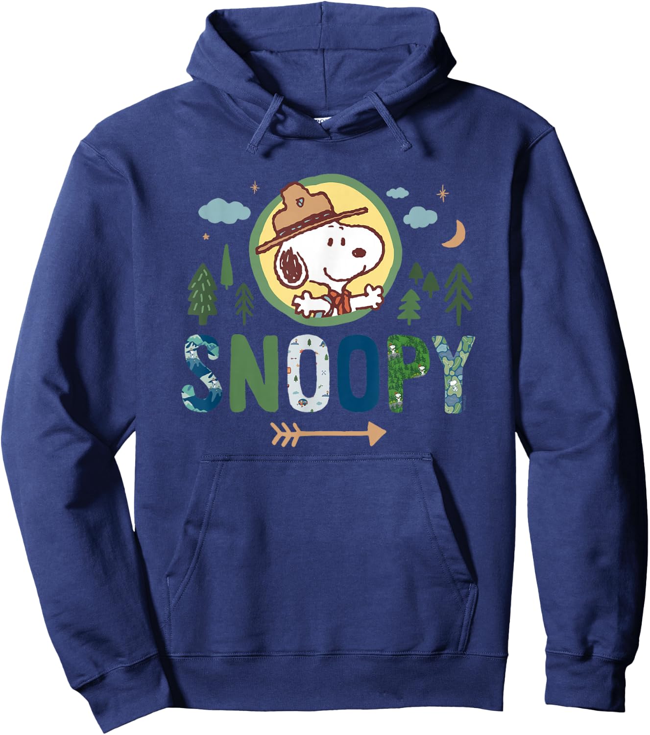 Peanuts - Ranger Snoopy Hoodie - Hoodie | Navy