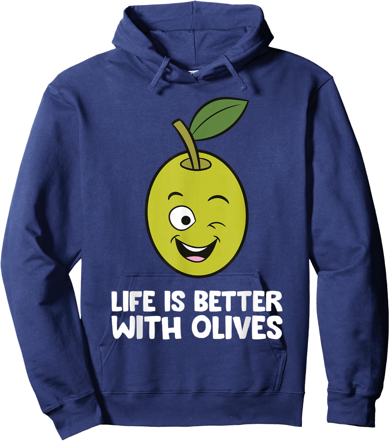 Life Is Better With Olives Hoodie - Hoodie | Navy