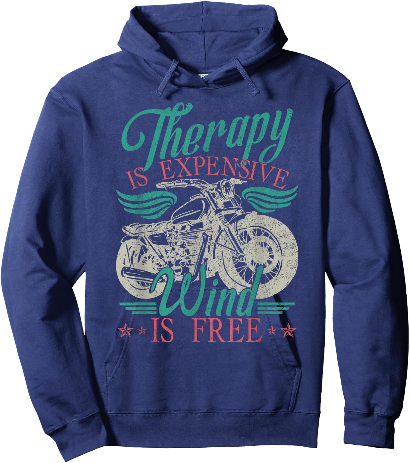 Women Motorcycle Rider Hoodie - Hoodie | Navy