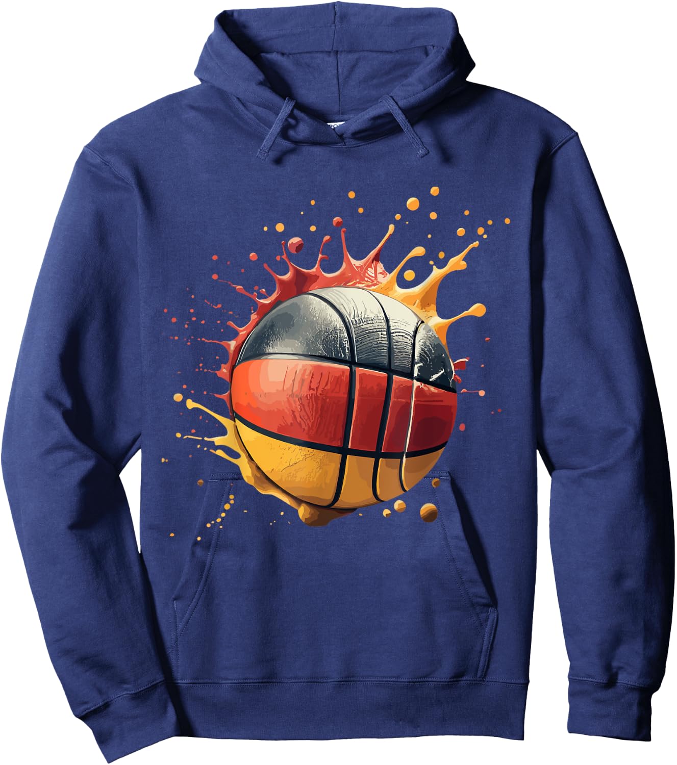 Basketball Germany Hoodie - Hoodie | Navy
