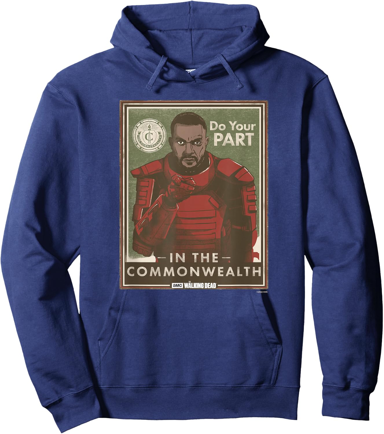 The Walking Dead Mercer Hoodie - Hoodie | Navy