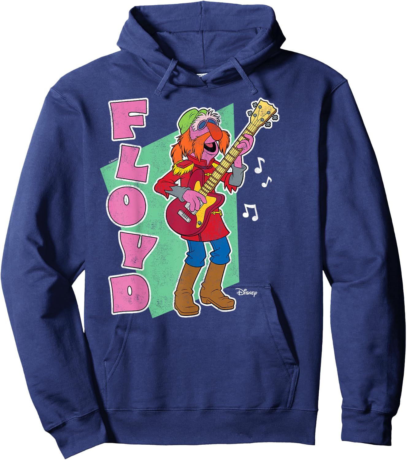 The Muppets - Electric Mayhem Floyd Hoodie - Hoodie | Navy