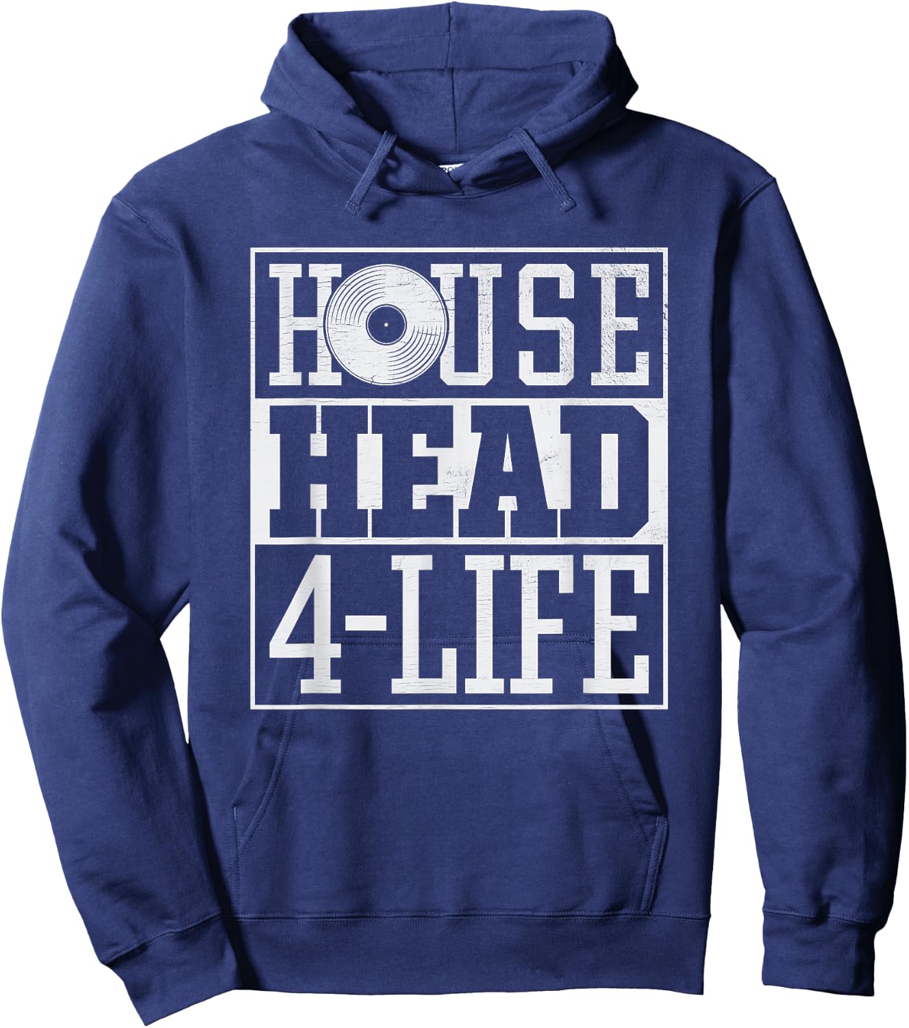 Househead - House Music EDM DJ Rave Festival Hoodie - Hoodie | Navy