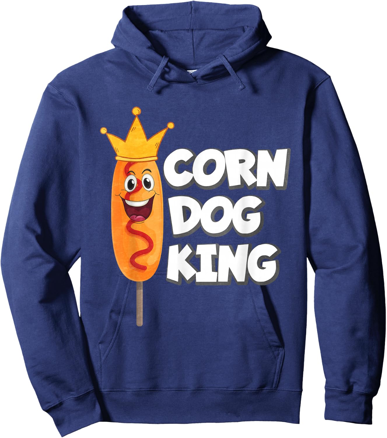 Corn Dog King Hoodie - Hoodie | Navy