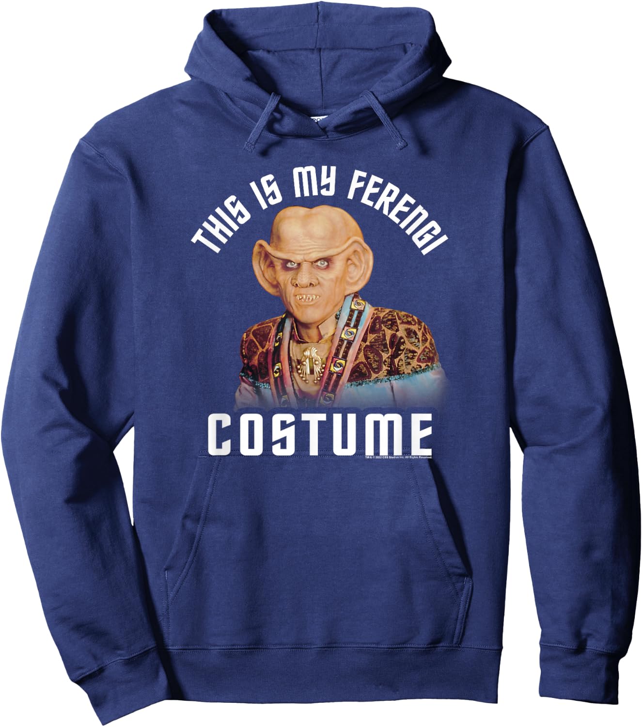 Star Trek Halloween This Is My Ferengi Costume Hoodie - Hoodie | Navy