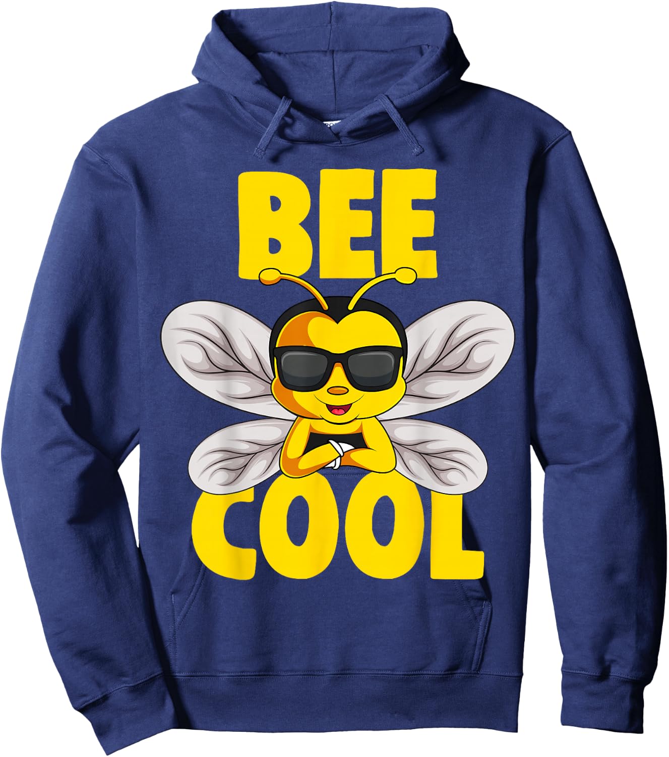 Bee Cool Kids Boys Girls Bee Hoodie - Hoodie | Navy