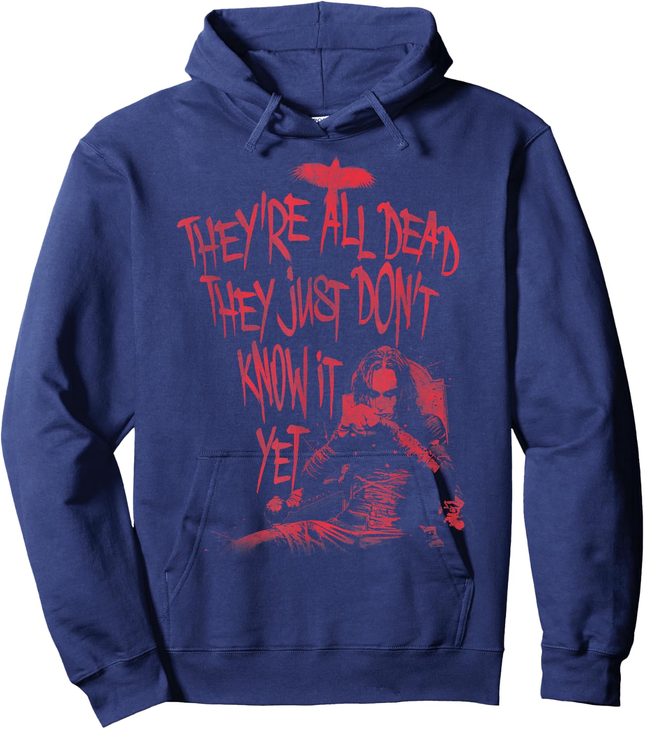 The Crow – They're All Dead Hoodie - Hoodie | Navy