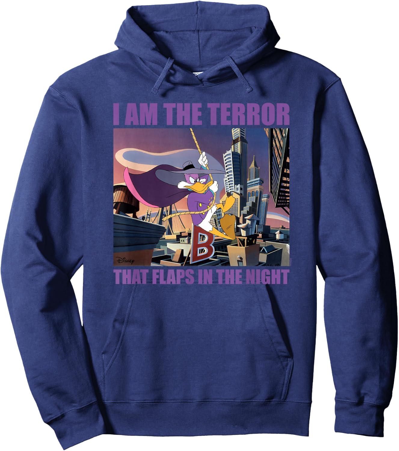 Darkwing Duck - Darkwing Duck Terror Hoodie - Hoodie | Navy