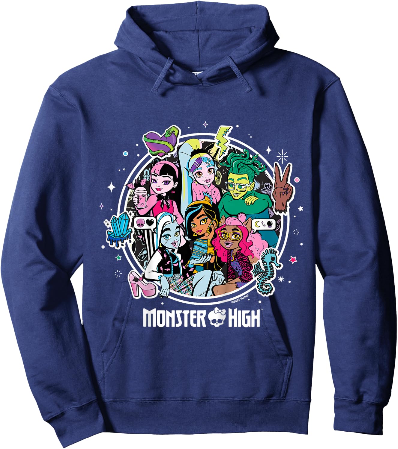 Monster High - MH Students Hoodie - Hoodie | Navy