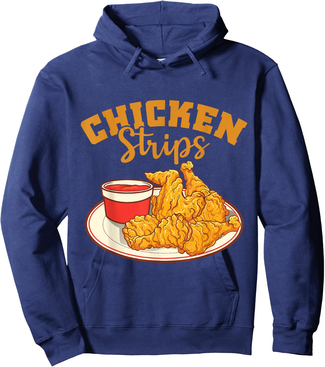 Chicken Strips Fried Chicken Lover Hoodie - Hoodie | Navy