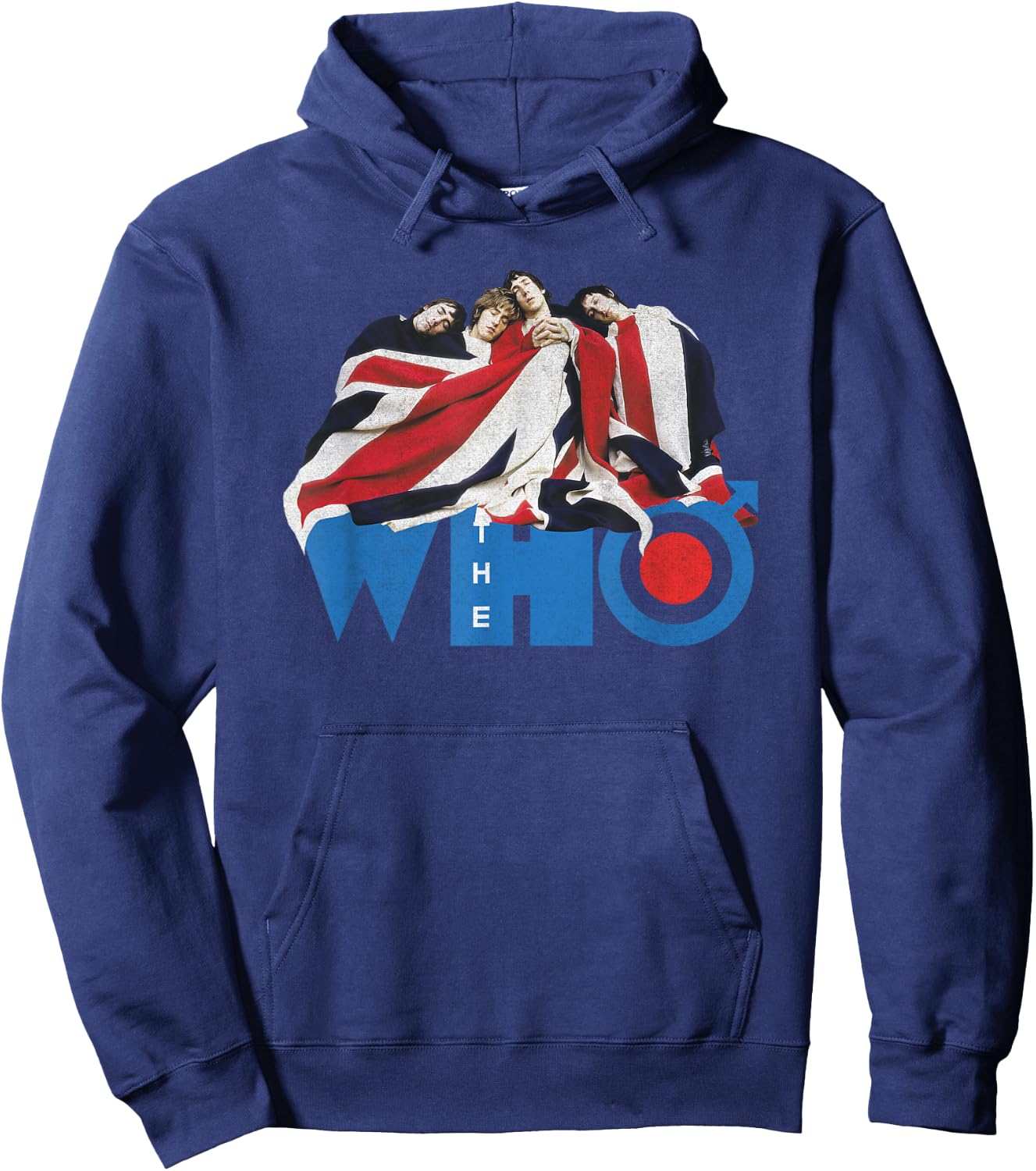 Official The Who Flag Hoodie - Hoodie | Navy