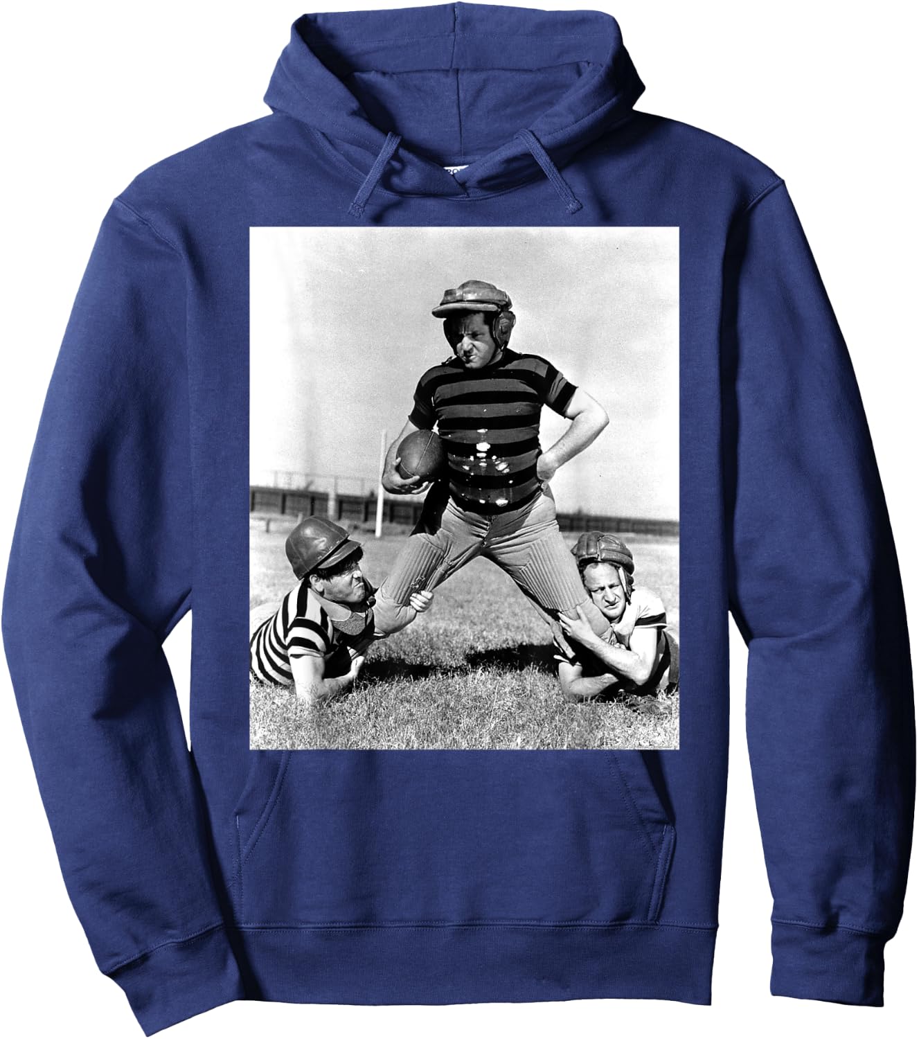 Three Stooges – Tackling Curly Hoodie - Hoodie | Navy