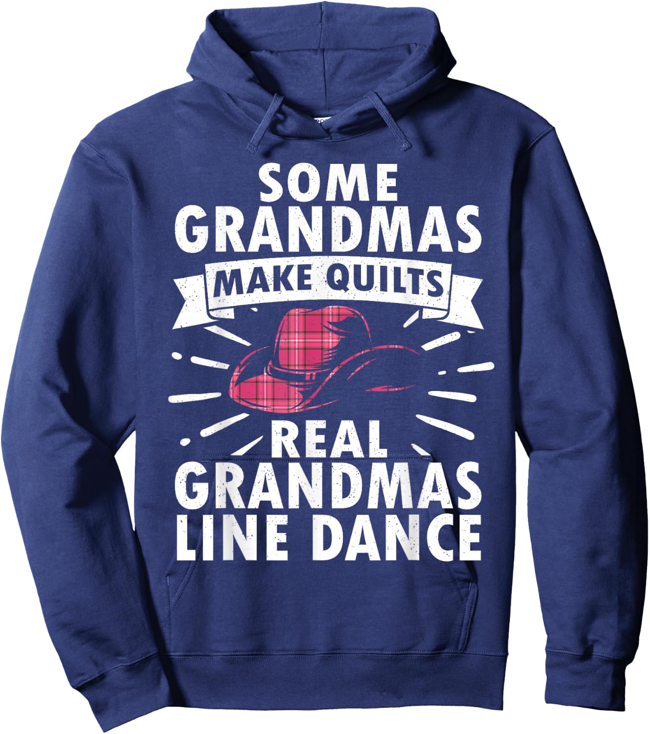 Line Dancing Art Mom Grandma Line Dance Teacher Hoodie - Hoodie | Navy