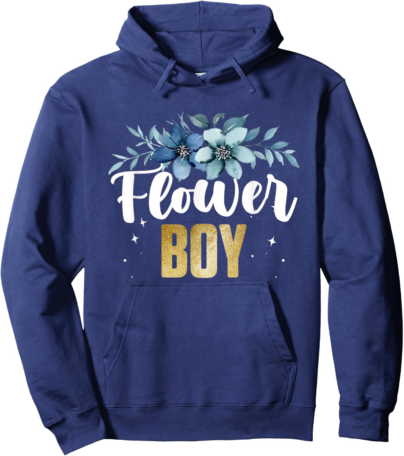 Flower Boy for Wedding Tradition Hoodie - Hoodie | Navy