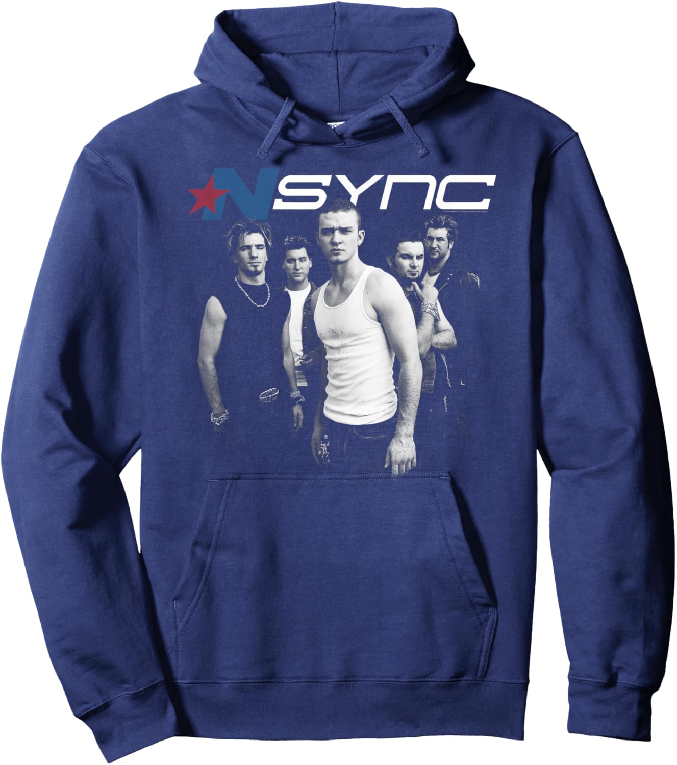 NSYNC Official Never Stop Hoodie - Hoodie | Navy
