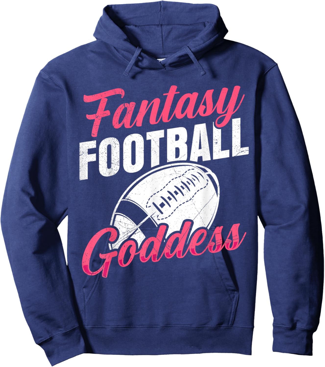 Fantasy Football Goddess Women Fantasy Football Hoodie - Hoodie | Navy