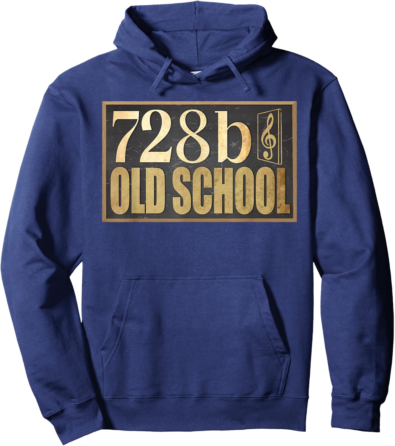 728b Old School Music Song Church Christ Hoodie - Hoodie | Navy