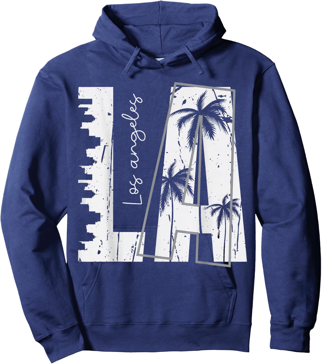 LA Los Angeles Hoodie - Hoodie | Navy