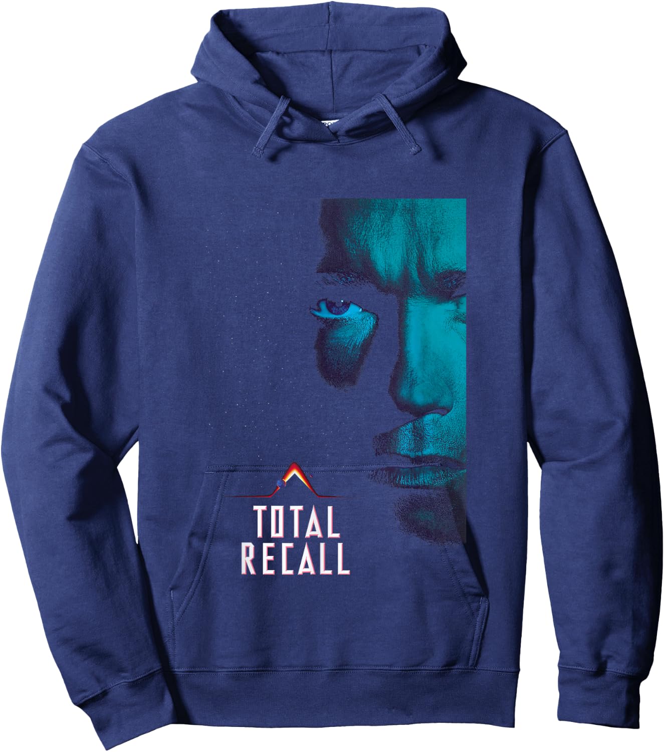 Total Recall Doug Quaid Space Poster Hoodie - Hoodie | Navy