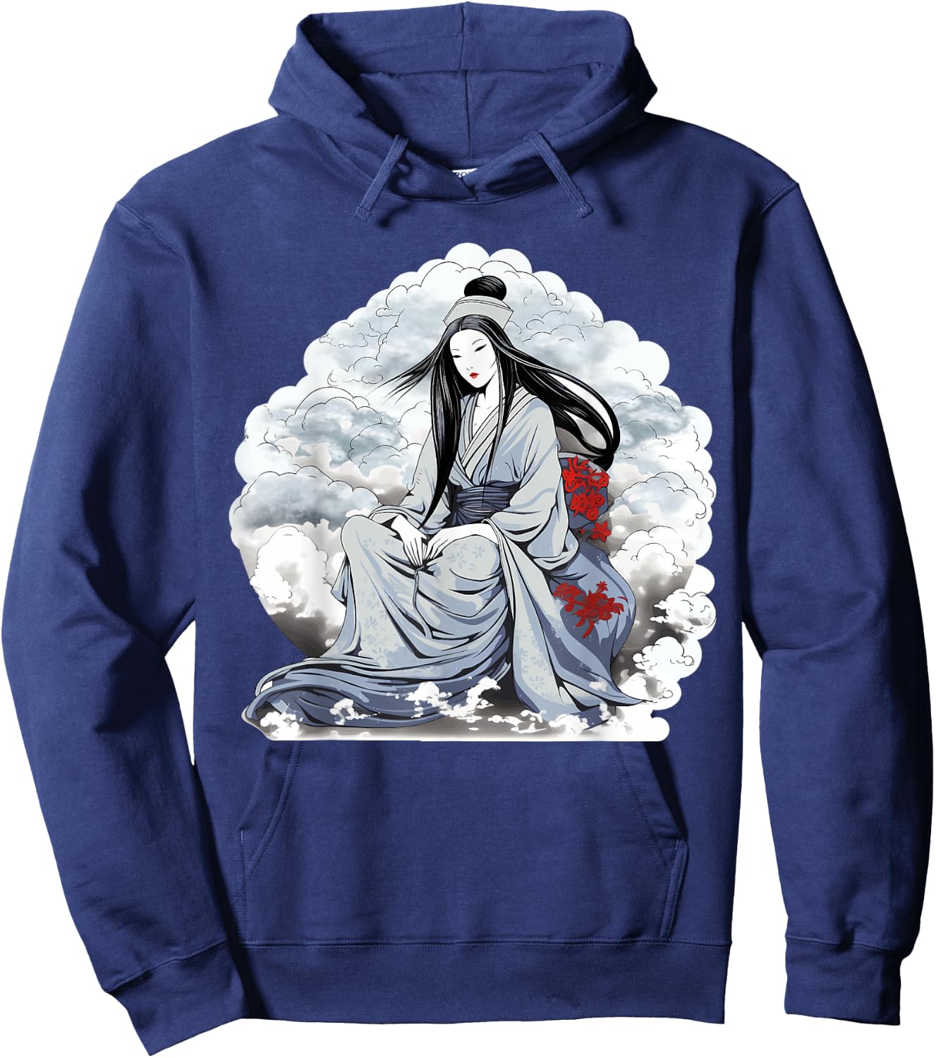 Yokai Yuki Onna Hoodie - Hoodie | Navy