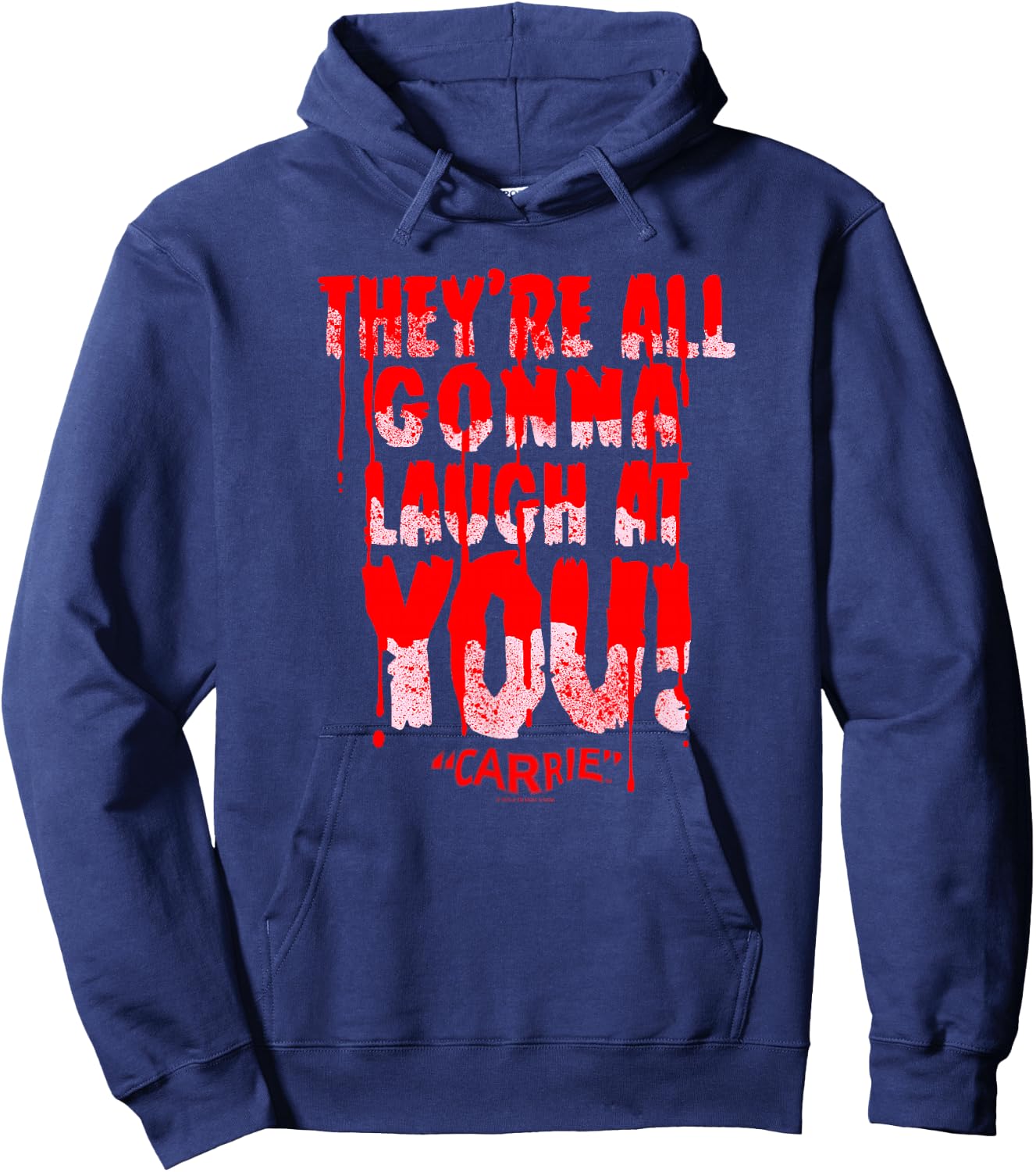 Carrie Laugh at You Hoodie - Hoodie | Navy